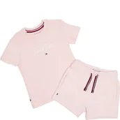 Dresy i komplety dla dziewczynek - Tommy Hilfiger Komplet | Regular Fit - miniaturka - grafika 1