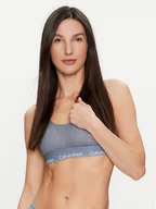Biustonosze - Calvin Klein Underwear Biustonosz top 000QF7708E Niebieski - miniaturka - grafika 1