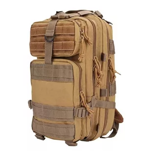 Plecak Taktyczny 35L Hard-Skin 600D polyester Coyote - Odzież taktyczna i umundurowanie - miniaturka - grafika 1