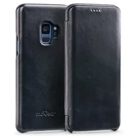 Etui i futerały do telefonów - moVear Ekskluzywne Etui Samsung Galaxy S9 SKÓRA Futerał z klapką MOVEAR S0GS9S0S0BKVBK - miniaturka - grafika 1