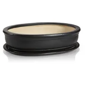 Donice - Donica Bonzai z podstawkiem 25 x 18 cm grafitowy - miniaturka - grafika 1