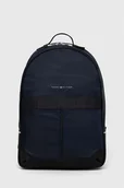 Plecaki - Tommy Hilfiger plecak męski kolor granatowy duży gładki - miniaturka - grafika 1