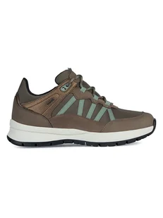 Geox Sneakersy "Braies" w kolorze brązowym - Trampki damskie - miniaturka - grafika 1