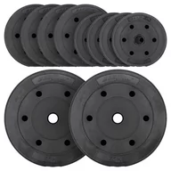 Hantle i ciężarki - Zestaw obciążeń, 30 kg, 10 szt. - miniaturka - grafika 1