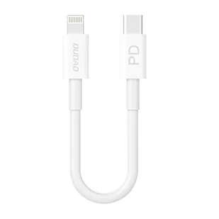 Dudao krótki kabel USB Typ C - Lightning 65 W 28 cm Power Delivery szary (L6XE grey) - Kable USB - miniaturka - grafika 4