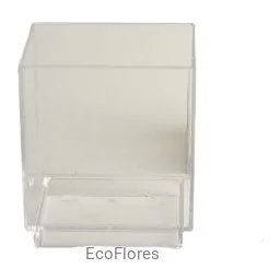 Pudełko, opakowanie, organizer kwadrat - Kosmetyczne akcesoria jednorazowe - miniaturka - grafika 1