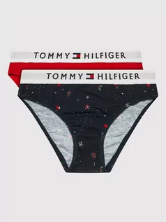 Majtki dla dzieci - Tommy Hilfiger Komplet 2 par fig UG0UG00370 Kolorowy - grafika 1