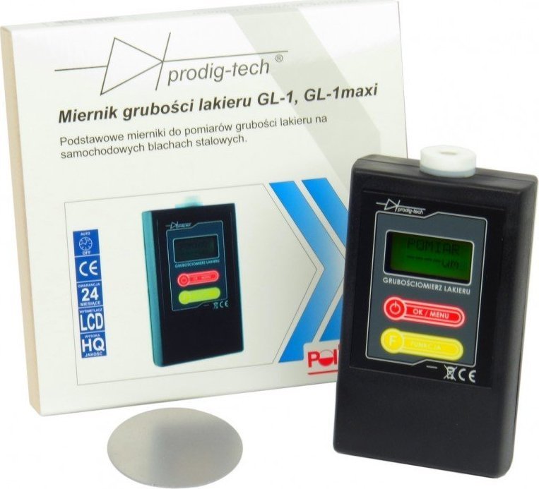 Prodig-tech Samochodowy miernik grubości lakieru GL-1 Prodig-Tech