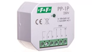 F&F Przekaźnik elektromagnetyczny PP-1P 230V PP-1P-230V - Inne akcesoria elektryczne - miniaturka - grafika 3