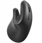 Myszki - Triadyn Bezprzewodowa Mysz Wertykalna TITAN 3200DPI Akumulatorowa Czarna - miniaturka - grafika 1