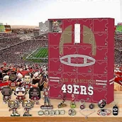 Ozdoby bożonarodzeniowe - Kalendarz adwentowy Nowe zabawki w ciemno 24 Grid Countdown Rugby Team Doll Boże Narodzenie Blind Box Zabawki - miniaturka - grafika 1