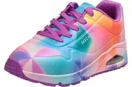 Moda i Uroda OUTLET - Skechers Dziewczęce buty sportowe Uno Gen1, Fioletowy wiele, 39 EU - miniaturka - grafika 1