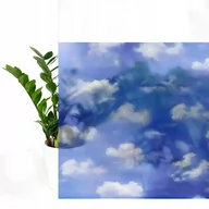 Akcesoria do wystroju okien - Folia Na Okna Samoprzylepna Chmury Na Szyby Drzwi Meble 67x490 - miniaturka - grafika 1