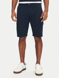 Tommy Jeans Szorty materiałowe Scanton DM0DM21949 Granatowy Regular Fit - Spodenki męskie - miniaturka - grafika 1