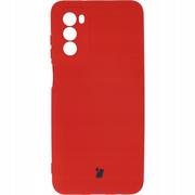Etui i futerały do telefonów - Bizon Etui Case Silicone do Moto G52 / G82 czerwone - miniaturka - grafika 1