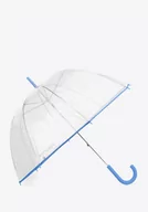 Parasole - Parasol transparentny niebieski - miniaturka - grafika 1