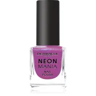 Lakiery do paznokci - Dermacol Neon Mania lakier do paznokci odcień 3 Purple Pulse 5 ml - miniaturka - grafika 1