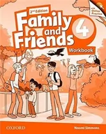 Podręczniki dla szkół podstawowych - Family and Friends 2E 4+Online Practice WB OXFORD - Wysyłka od 3,99 - miniaturka - grafika 1