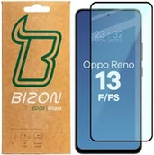 Szkła hartowane na telefon - Bizon Szkło hartowane Glass Edge 2 do Oppo Reno13 F / FS, czarna ramka - miniaturka - grafika 1