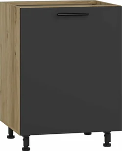 VENTO D-60/82 szafka dolna Halmar front: antracyt  - Szafki kuchenne - miniaturka - grafika 1