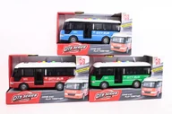 Samochody i pojazdy dla dzieci - Autobus 26Cm Światło/Dźwięk 3 Kolory Rj5502 06742 - miniaturka - grafika 1