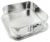 Formy do ciast - Tortownica Kwadratowa Forma Do Pieczenia 24 Cm Pl - miniaturka - grafika 1