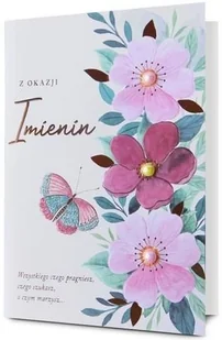 Karnet Imieniny - artykuł papierniczy - Kartki okolicznościowe i zaproszenia - miniaturka - grafika 1