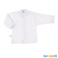 Kaftaniki dla niemowląt - KAFTAN NEWBORN BIAŁY Ewa Klucze - KAFTAN NEWBORN BIAŁY 046 - miniaturka - grafika 1