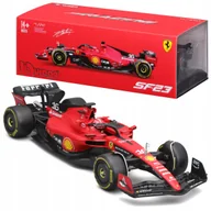 Samochody i pojazdy dla dzieci - BOLID F1 Ferrari SF-23 2023 #16 CHARLES LECLERC 1:24 MODEL BBURAGO 18-26808 - miniaturka - grafika 1