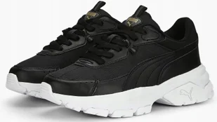 Buty damskie sportowe Puma Cassia Via r.37,5 Sneakersy Czarne - Sneakersy damskie - miniaturka - grafika 1