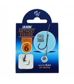 Inne akcesoria dla wędkarzy - Jaxon Haczyki Plecionka Method Feeder 8szt gumka 6 - miniaturka - grafika 1