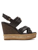 Espadryle damskie - U.S. Polo Assn. Espadryle Aylin016 Brązowy - miniaturka - grafika 1