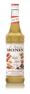 Monin Syrop MAPLE SPICE 0,7 L syrop klonowy 3052910041205 - Śmietanki i dodatki do kawy - miniaturka - grafika 1