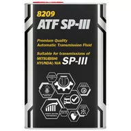 Oleje przekładniowe - MANNOL 8209 AUTOMATIC ATF SP-III 4L - miniaturka - grafika 1