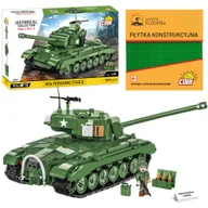 Klocki - Cobi 2564 CZOŁG M26 T26E3 WOJSKOWY WOJSKO  ARMIA POJAZD AMERYKAŃSKI 904 EL. KOMPLET + PŁYTKA - miniaturka - grafika 1