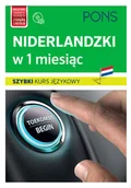 Pozostałe języki obce - Pons Niderlandzki w 1 miesiąc + CD w.2 - praca zbiorowa - miniaturka - grafika 1