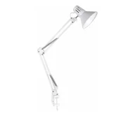 Lampy stojące - Lampa stołowa WORKER 1xE27/10W/230V biała - miniaturka - grafika 1
