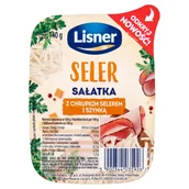 Mieszanki warzywne, sałatki - Lisner Sałatka z chrupkim selerem i szynką 140 g - miniaturka - grafika 1