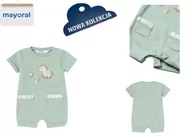 Pajacyki dla niemowląt - Piżama krótkia z bawełny 80 - miniaturka - grafika 1