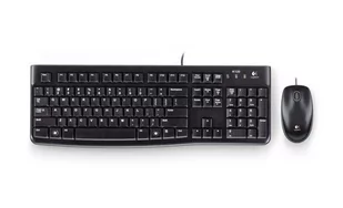 Logitech Zestaw MK120 USB czarny US - Akcesoria do komputerów stacjonarnych - miniaturka - grafika 1