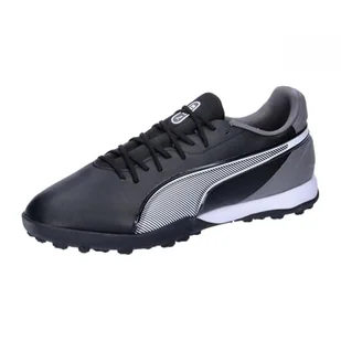 PUMA Buty piłkarskie unisex King Match Tt, Puma Black PUMA White Cool Dark Grey, 44.5 EU - Piłka nożna - miniaturka - grafika 1