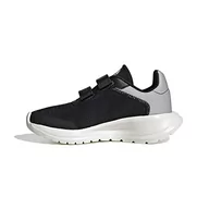 Buty dla dziewczynek - adidas Tensaur Run 2.0 CF K, Buty dziecięce Unisex, Core Black Core White Grey Two, 38 2/3 EU - miniaturka - grafika 1