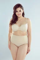 Majtki damskie - Eldar Vivien majtki wyszczuplające Beżowe 2XL - miniaturka - grafika 1