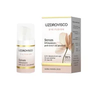 Kosmetyki pod oczy - Uzdrovisco Eye Fusion serum liftingujące pod oczy i na powieki 15ml - miniaturka - grafika 1
