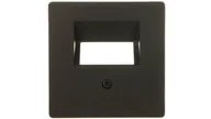 Gniazdka elektryczne - Berker Q1/Q3/Q7 antracyt płytka do gniazda telefonicznego x2) B_14096086 - miniaturka - grafika 1