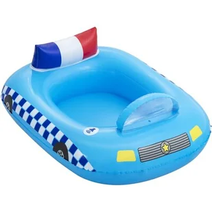 Bestway 34153 ponton Police z efektami dźwiękowymi 97x74 cm - Materace dmuchane i koła do pływania - miniaturka - grafika 1