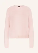 Swetry damskie - Boss Sweter Febisan Z Dodatkiem Alpaki rosa - BOSS - miniaturka - grafika 1