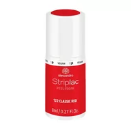 Lakiery hybrydowe - Alessandro Alessandro Striplac STRIPLAC PEEL OR SOAK VEGE CLASSIC RED 8.0 ml - miniaturka - grafika 1