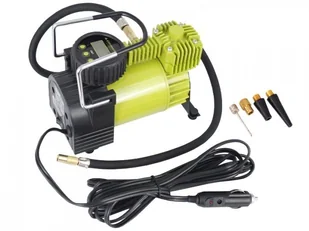 inny Kompresor powietrza tłokowy automatyczny z cyfrowym ciśnieniomierzem 12V 11 BAR 35L/min 4 adaptery O46-7916 - Klucze i nasadki - miniaturka - grafika 1