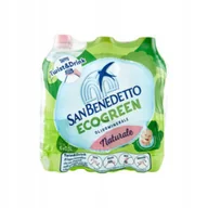 Woda - 6 X San Benedetto Fonte Primavera Ecogreen – Naturalna Woda Oligomineralna - miniaturka - grafika 1